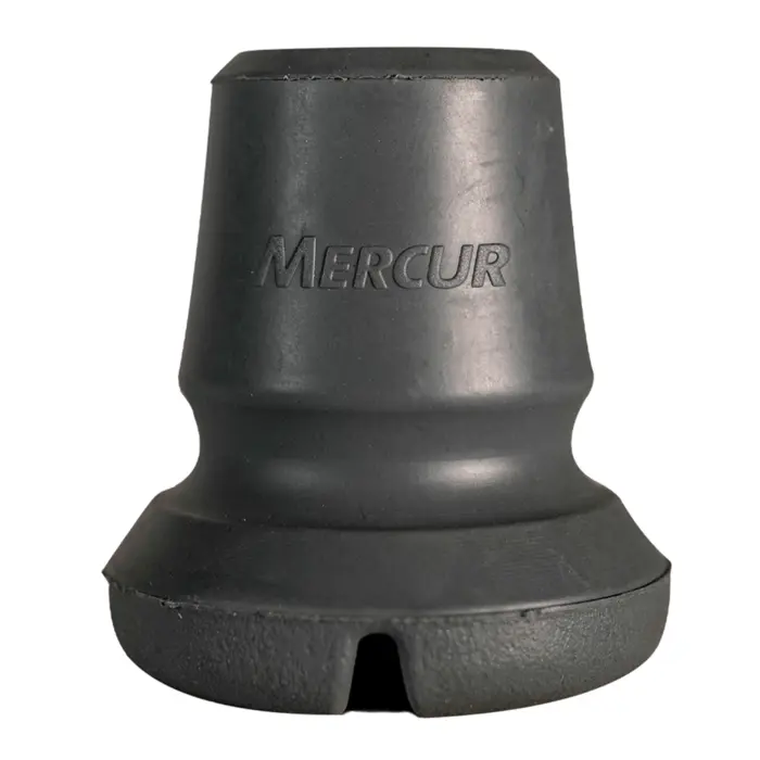 Ponteira Para Bengala Preta Mercur 3/4 Articulada BC1538