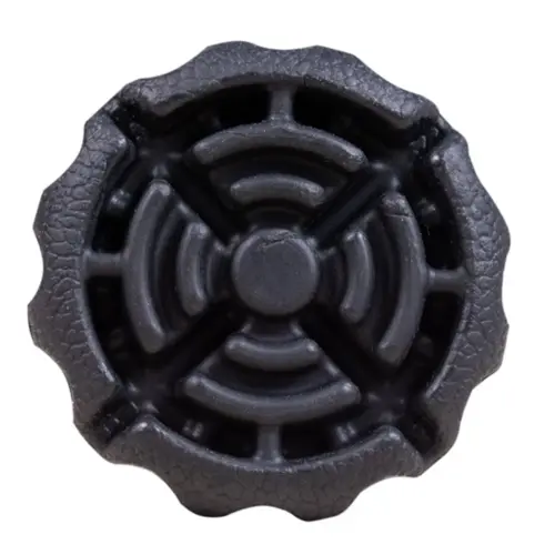 Ponteira Para Muleta Preta Mercur 7/8 Articulada BC1545