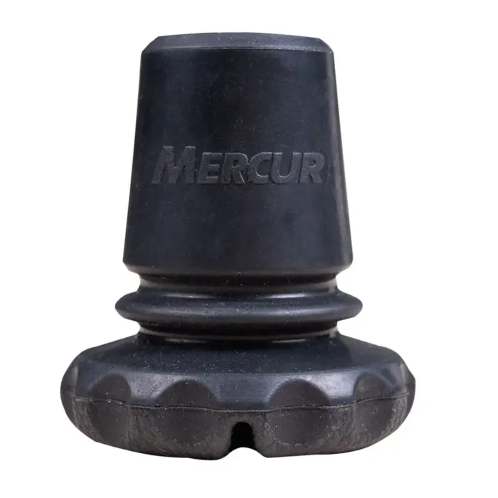 Ponteira Para Muleta Preta Mercur 7/8 Articulada BC1545