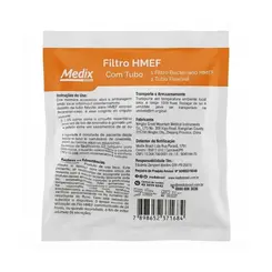 Filtro Bacteriano HMEF Adulto Com Tubo Flexível Medix Unidade