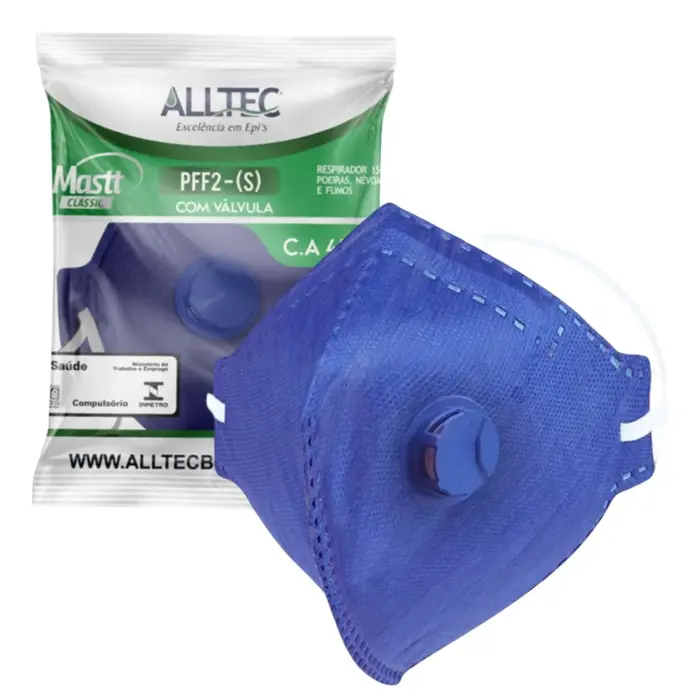 Máscara PFF2 Descartável Alltec - Unitário