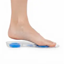 Palmilha De Silicone Com Arco Brando E Ponto Azul FT07 43/44 Hidrolight