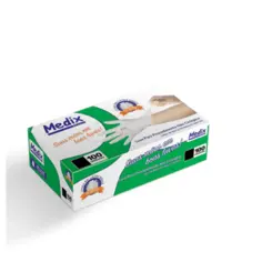 Luva Descartável Látex Sem Pó - Tamanho 7 Estéril - TouchFlex - 01 Par