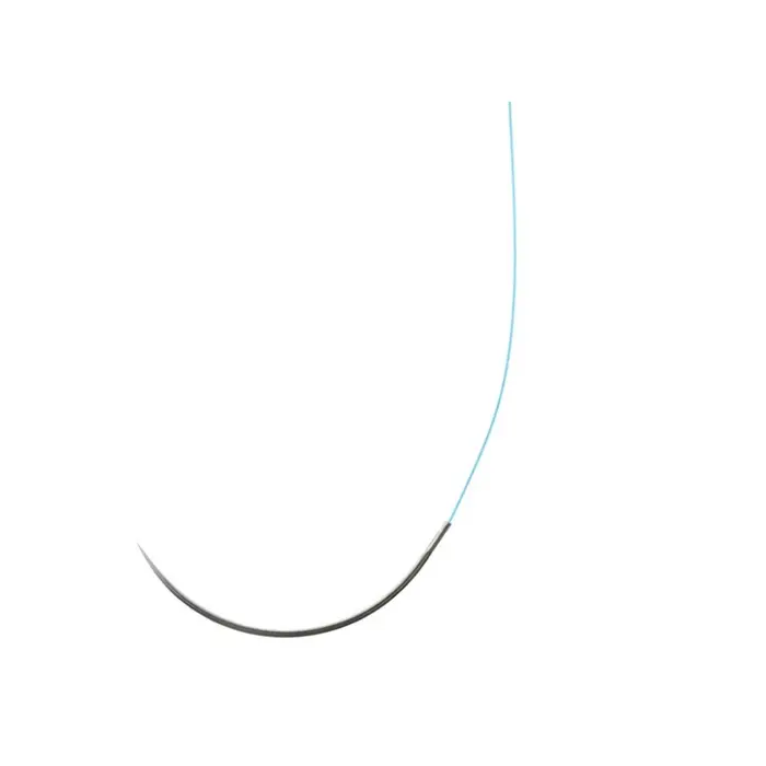 Fio Cirúrgico De Polipropileno Azul 6-0 2Ag 3/8 1,3cm Bioline 24 Unidades