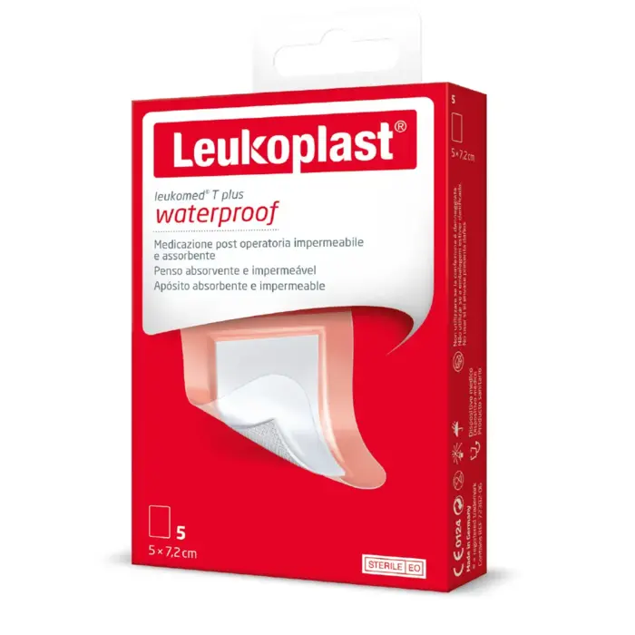 Curativo Pós Cirúrgico Leukoplast T Plus 5x7,2 BSN - 5 Unidades