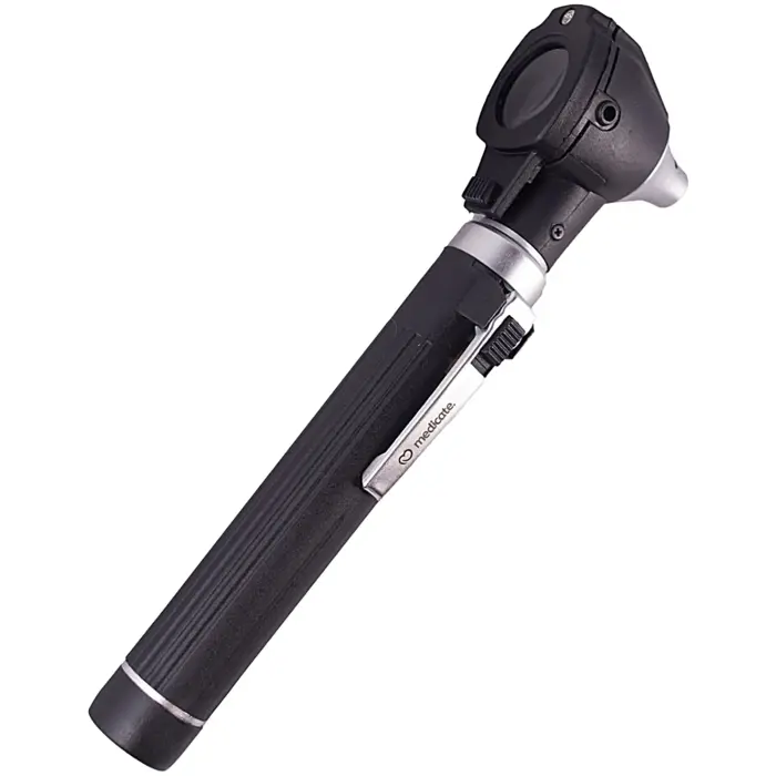 Otoscópio Led Fibra Óptica 7100 Medicate - 8 Espéculos