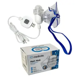 Inalador Portátil Medicate Mesh Mask Branco VP-M12