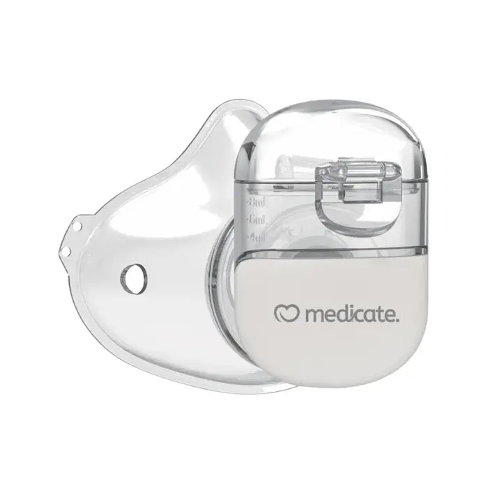 Inalador Portátil Medicate Mesh Mask Branco VP-M12
