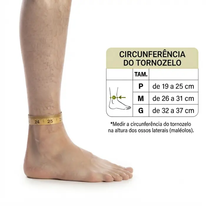 Tornozeleira Performance BC0741 Tamanho M Mercur