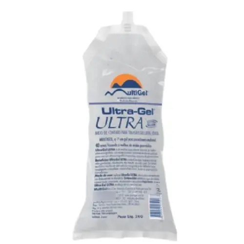 Gel Condutor Para Ecg E Ultrassonografia 1Kg Sachet Multigel