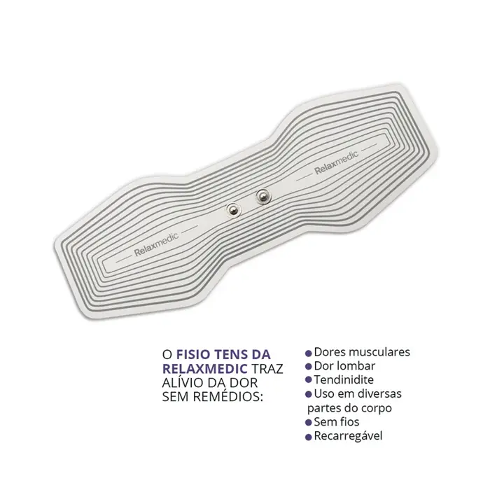 Gel de Reposição para Eletroestimulador Fisio Tens - Relaxmedix
