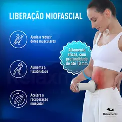 Massageador Elétrico Sem Fio Orbit Touch Relaxmedix