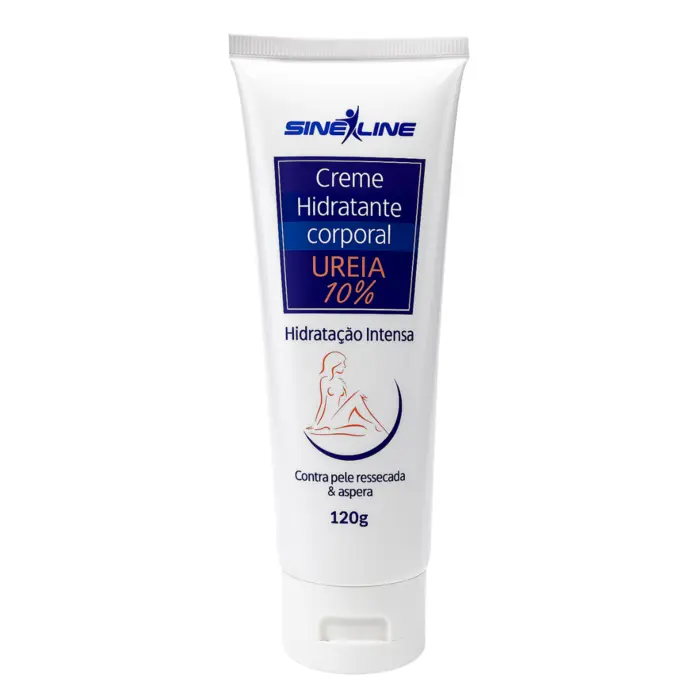 Creme Hidratante Corporal com Ureia 10% 120g Pele Seca e Ressecada – Sineline