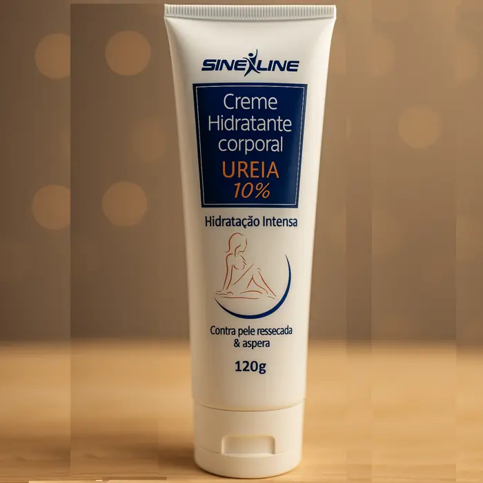 Creme Hidratante Corporal com Ureia 10% 120g Pele Seca e Ressecada – Sineline