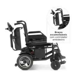 Cadeira de Rodas Dobrável Motorizada D800 Até 120kg Dellamed
