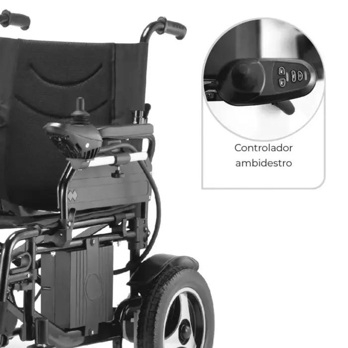 Cadeira de Rodas Dobrável Motorizada D800 Até 120kg Dellamed