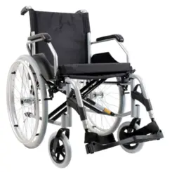 Cadeira de Rodas Dobrável - Dellamed D600 - Até 120kg - Largura 40 cm
