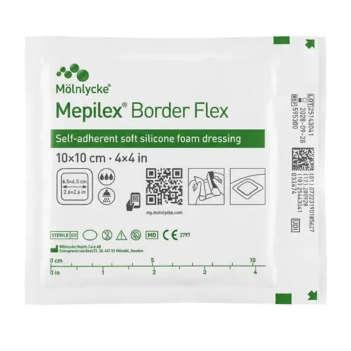 Curativo Border Flex Mepilex 10x10cm Mölnlycke