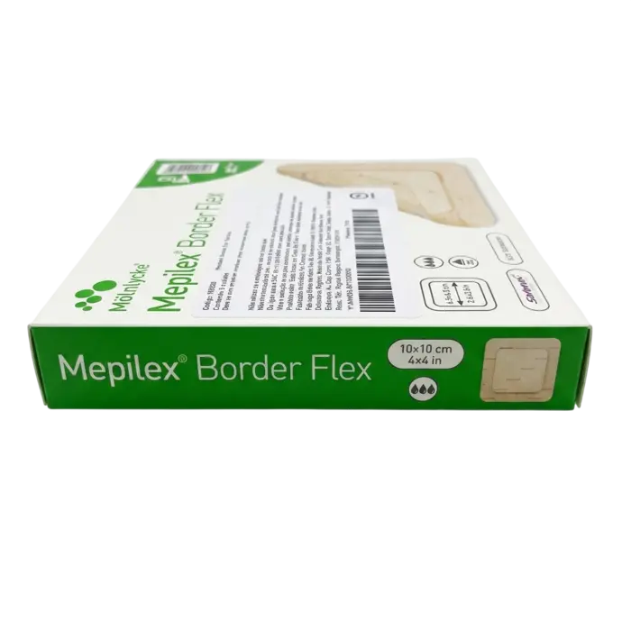 Curativo Border Flex Mepilex 10x10cm Mölnlycke