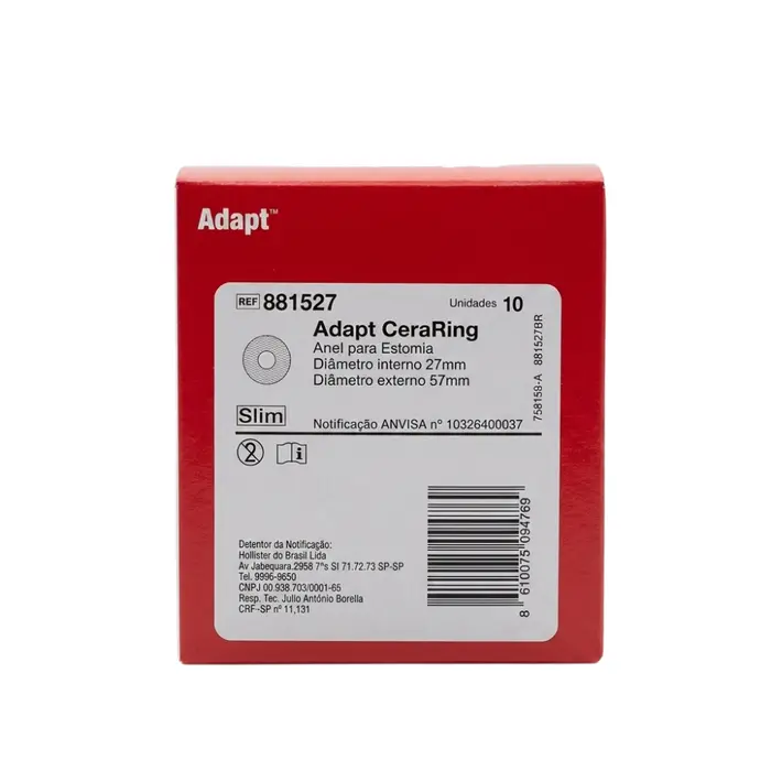 Anel Moldável Para Ostomia Adapt 881527 57mm Hollister
