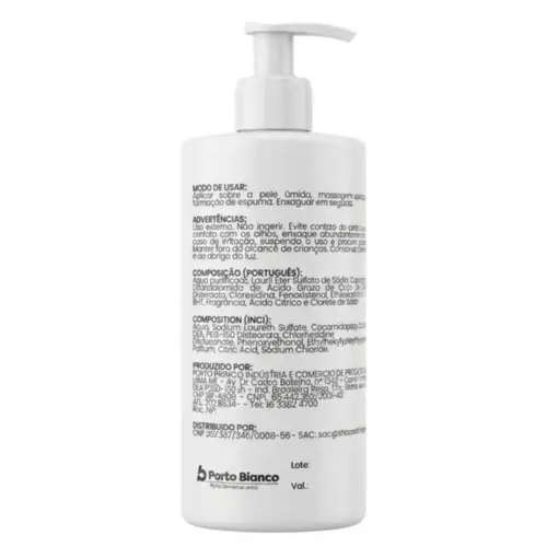 Sabonete Líquido Antisséptico 500ml Sineline