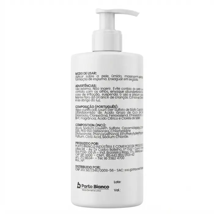 Sabonete Líquido Antisséptico 500ml Sineline
