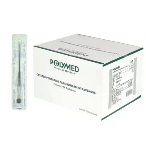 Cateter Intravenoso Periférico 16G Polymed