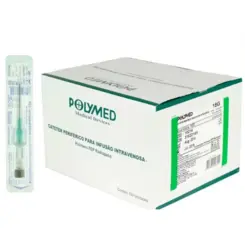 Cateter Intravenoso Periférico 18G Polymed