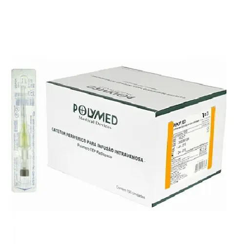 Cateter Intravenoso Periférico 24G Polymed