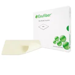 Curativo Exufiber Fibra Gelificante 10x10cm - Molnlycke