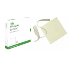 Curativo Exufiber Fibra Gelificante 10x10cm - Molnlycke