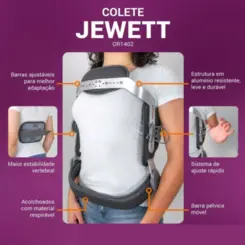 Colete Jewet Hidrolight OR1402 - Tamanho P