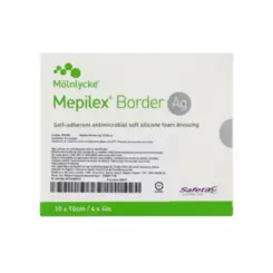 Curativo Mepilex Border AG 10x10cm Mölnlycke Unidade