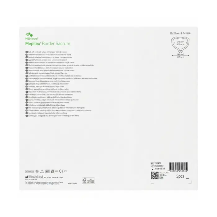 Curativo Mepilex Border Sacrum 22x25cm Mölnlycke Unidade