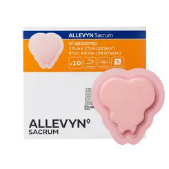 Curativo Allevyn Adhesive Sacrum 17x17cm Smith Unidade