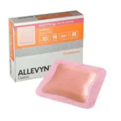 Curativo Allevyn Gentle Border 10x10 Espuma de Silicone Smith