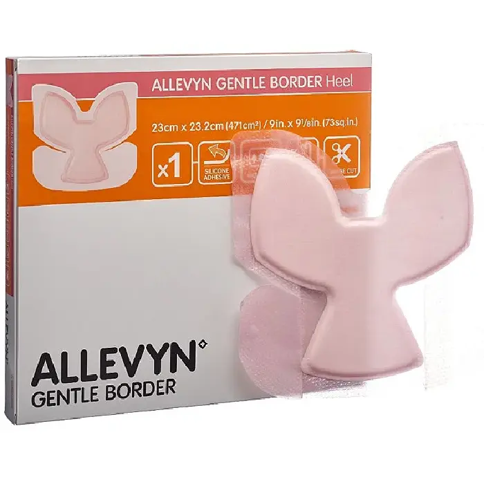 Curativo Allevyn Gentle Border Heel para Calcanhar 23x23 Smith
