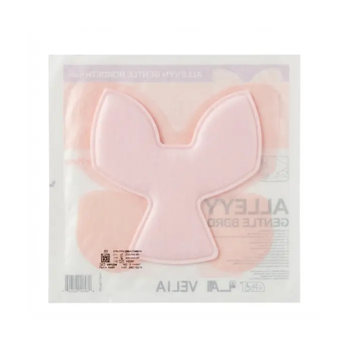 Curativo Allevyn Gentle Border Heel 23x23,2cm Smith Unidade