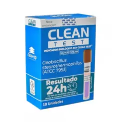Indicador Biológico Clean-Test 24h Clean Up - 10 Unidades