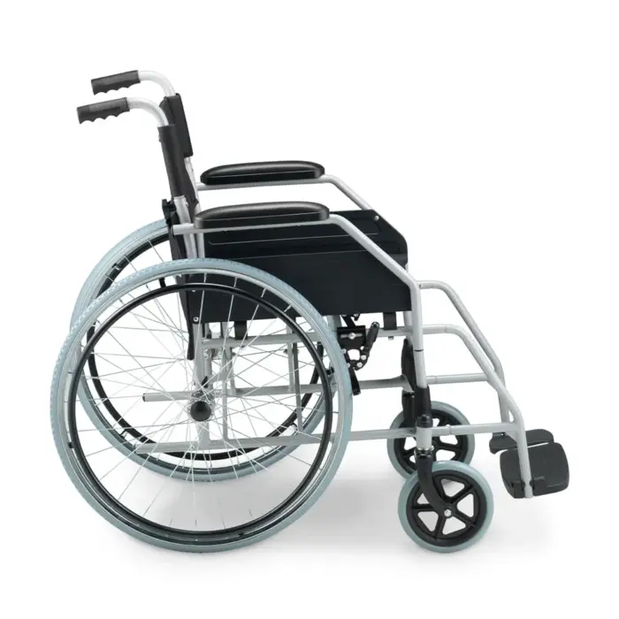Cadeira de Rodas Dobrável Dellamed D100 Até 120 Kg