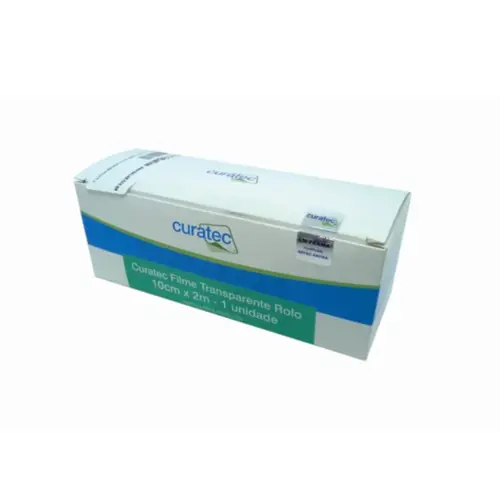 Curativo Filme Transparente Rolo 15cmx10m Curatec