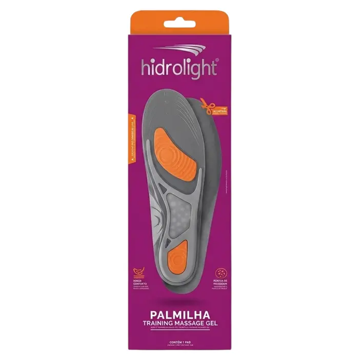 Palmilha De Gel Training Massage FT08 P/M Hidrolight