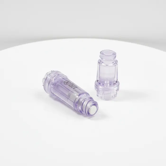 Conector Valvulado Sistema Fechado Neutro Com Tampa 13057 - Polymed