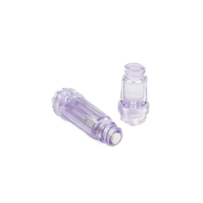 Conector Valvulado Sistema Fechado Neutro Com Tampa 13057 - Polymed