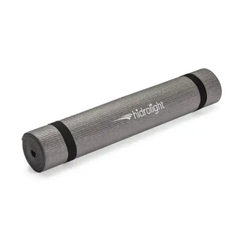 Tapete de Exercícios Anti-Impacto FL29 Cinza Hidrolight – Yoga, Pilates, Alongamento