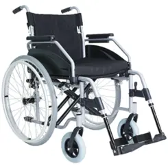 Cadeira de Rodas Dobrável - Premium Hidrolight AL1146 - Até 150kg - Largura 46cm