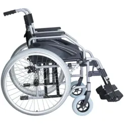 Cadeira de Rodas Dobrável - Premium Hidrolight AL1146 - Até 150kg - Largura 46cm