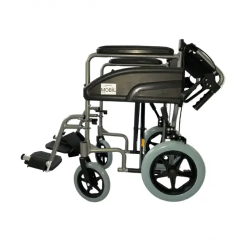 Cadeira de Rodas Dobrável - Vibe Mobil - Semi Obeso - Até 100kg - Largura 46 cm