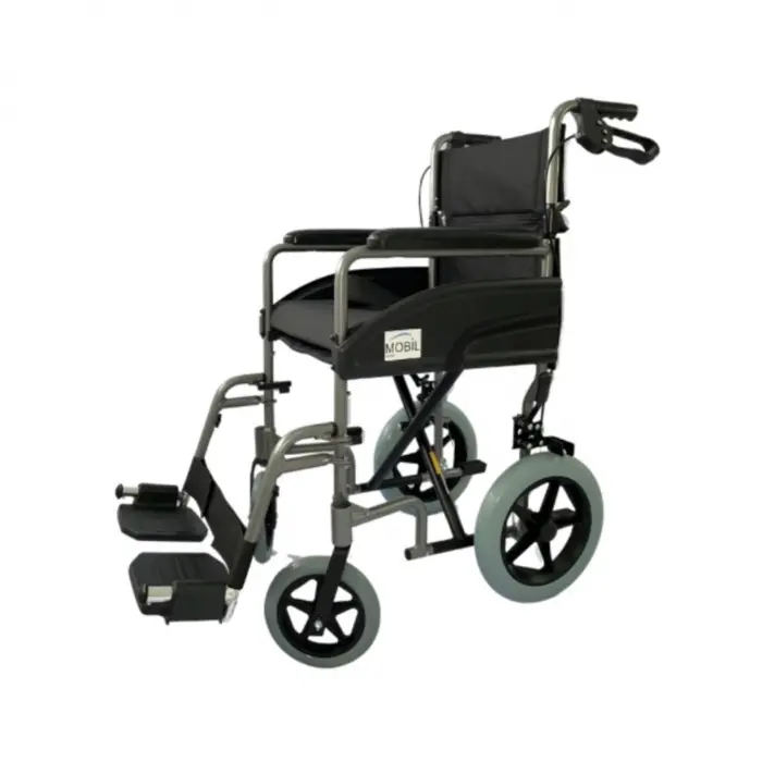 Cadeira de Rodas Dobrável - Vibe Mobil - Semi Obeso - Até 100kg - Largura 46 cm