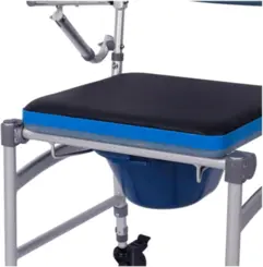 Cadeira de Banho Higiênica SC102 Hidrolight - Até 150kg - Em Alumínio